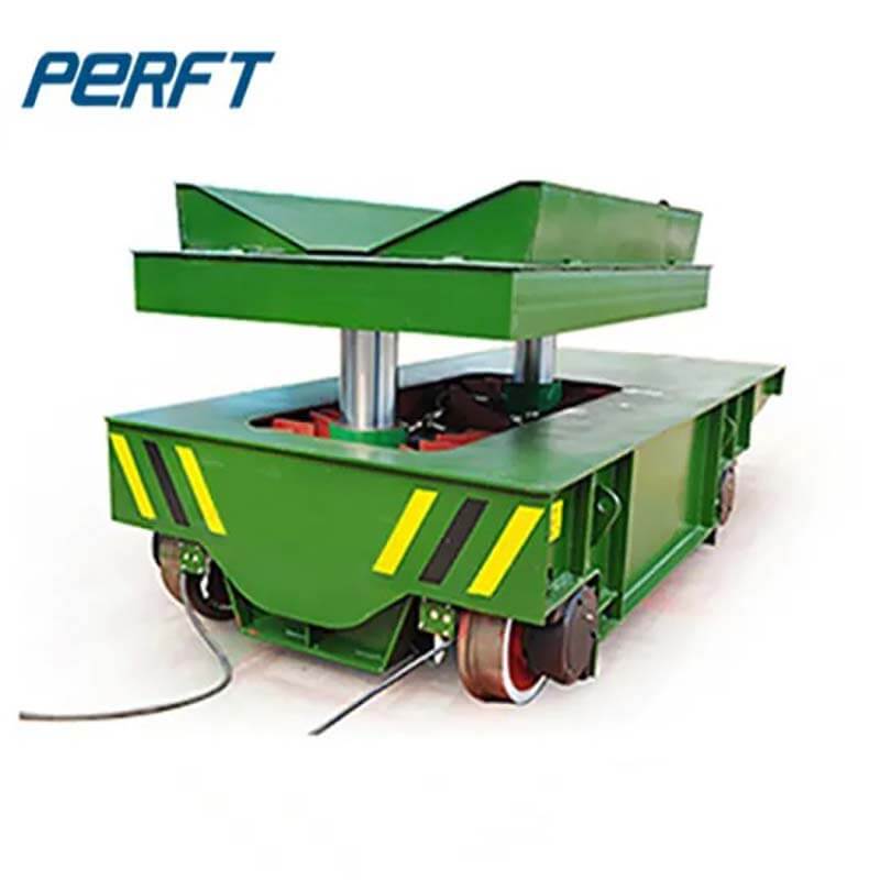 rail-cart.com - Transfer Trolley With Hydraulic Lifting Table 